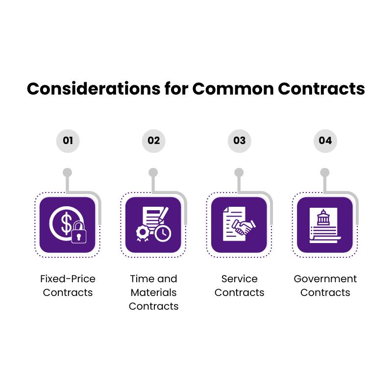 Considerations for Common Contracts
