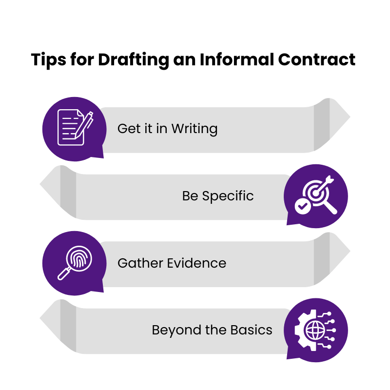 Tips for Drafting an Informal Contract